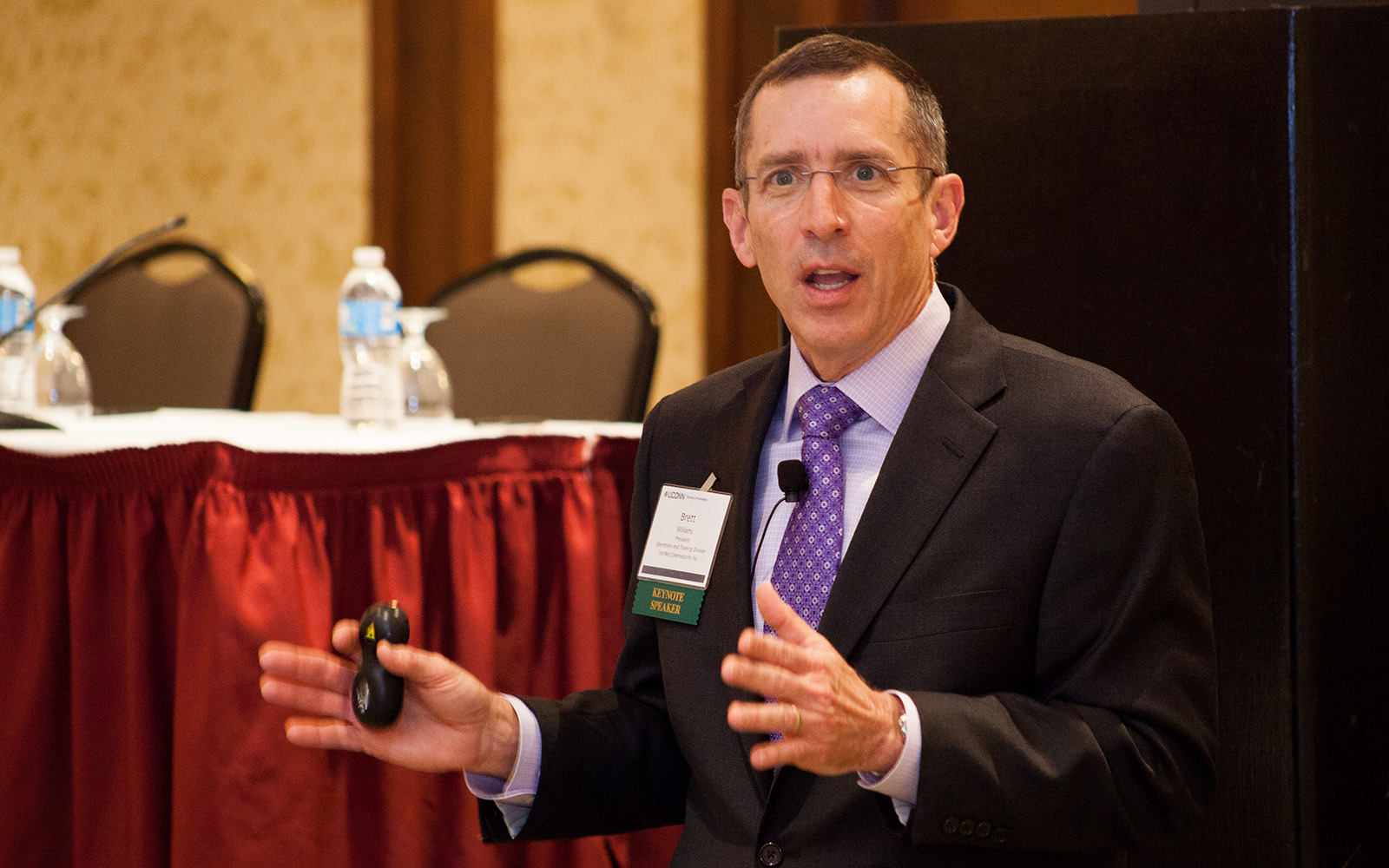 Retired Air Force Major General Brett T. Williams (Zack Wussow)