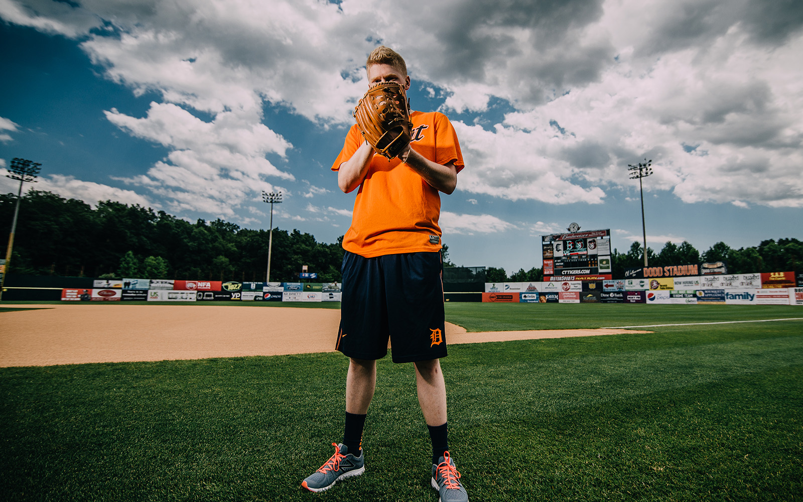 Logan Bement is currently assigned to the Detroit Tigers' farm team, the Connecticut Tigers in Norwich, Conn. (Nathan Oldham/UConn School of Business)