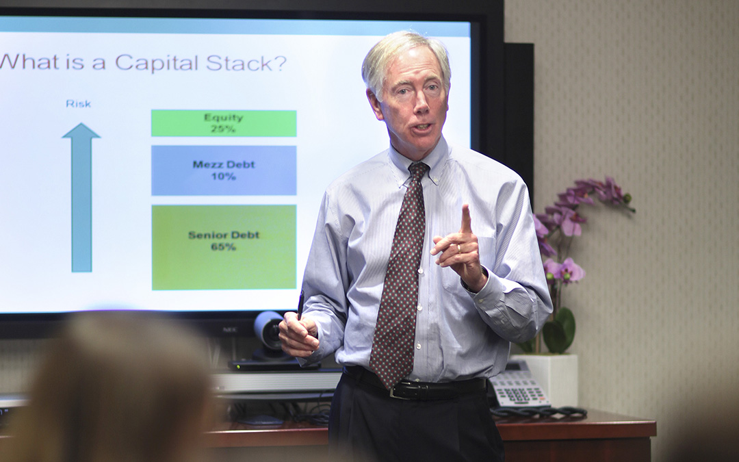 David J. Reilly teaches "Real Estate: The Practical Approach." (UConn School of Business)