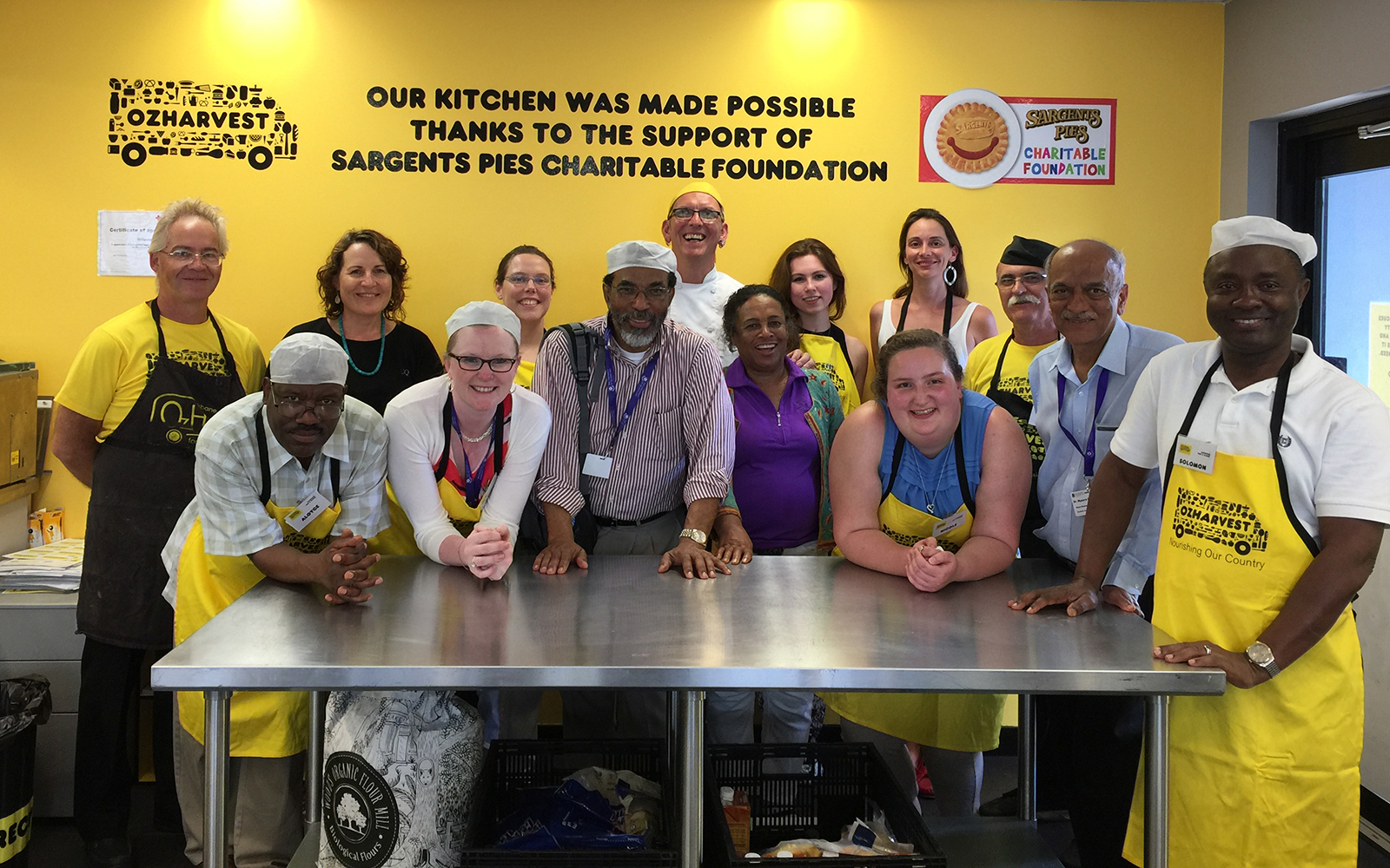 Pictured above are the program participants, including Michele Metcalf (back row, third from left), director of the UConn CIBER program. (Nicole Baker)