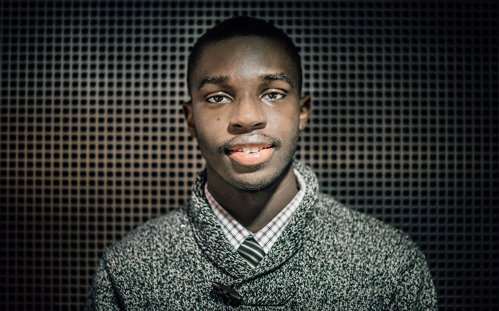Freshman Michael Mayo has dreams of building a roller-skating business adjacent to his alma mater, New Britain High School. (Devin Basdekian/UConn School of Business)
