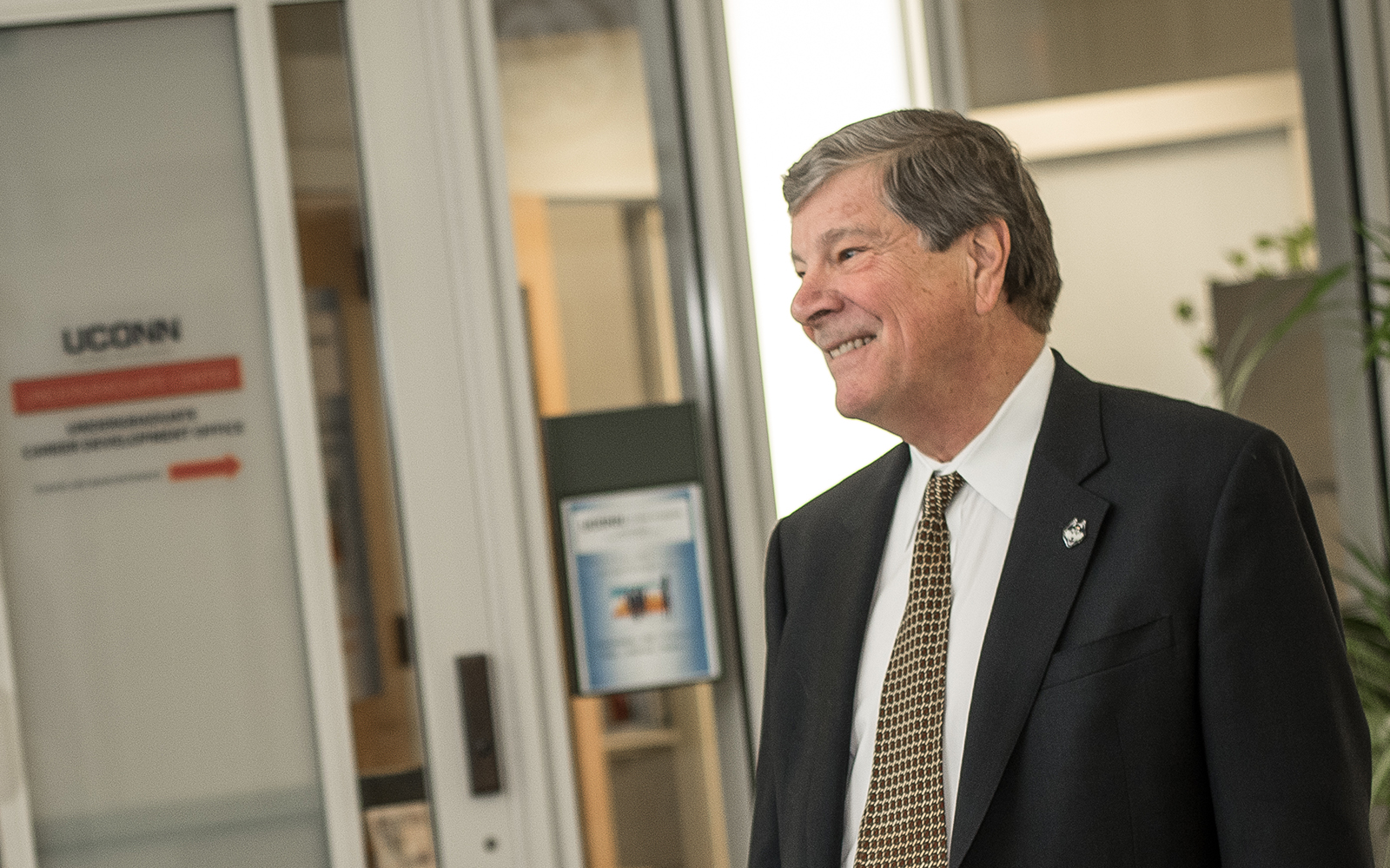 UConn School of Business Dean John Elliott (Nathan Oldham/UConn School of Business)