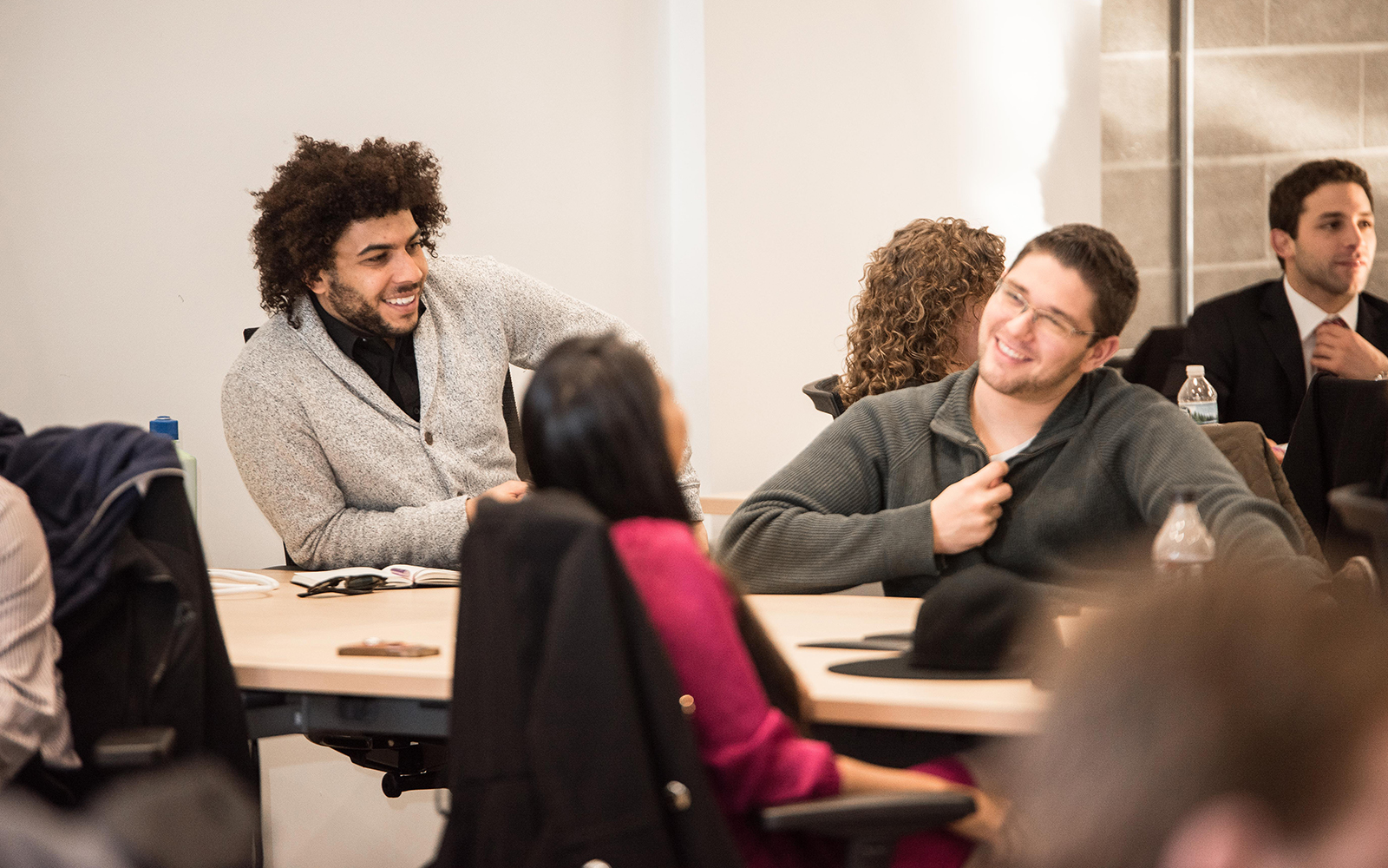UConn MBA graduates have the third highest "salary uplift" both in the United States and the world among their peers. (Nathan Oldham/UConn School of Business)