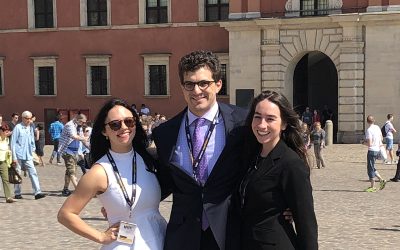 The Warsaw team (Nora Madjar/UConn School of Business)