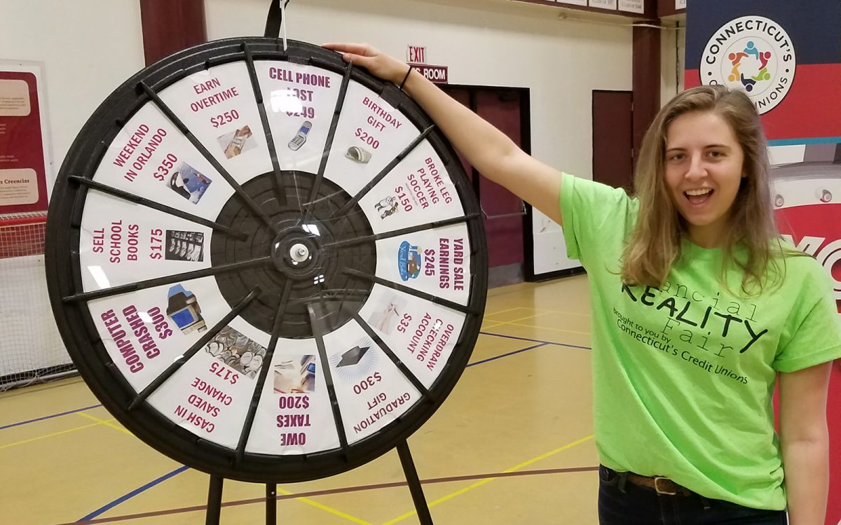The "Wheel of Reality" (Leanne Adams/UConn School of Business)