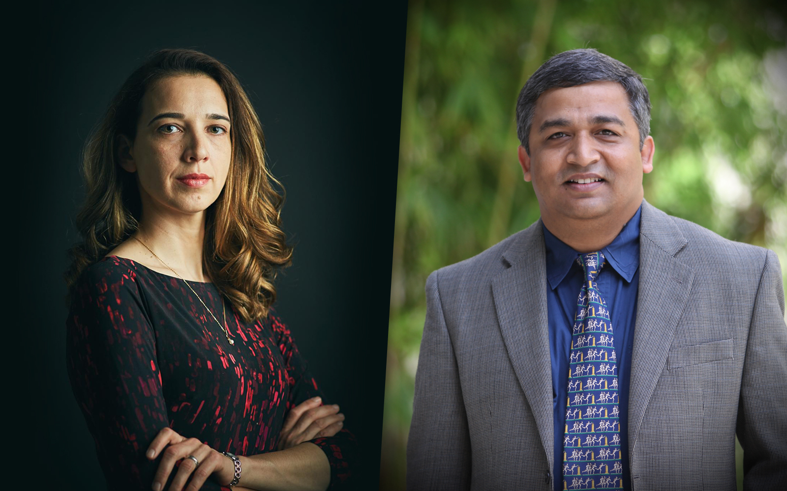 Alina Lerman and Debanjan Mitra will join the UConn School of Business faculty this fall. (Alina Lerman, Debanjan Mitra)