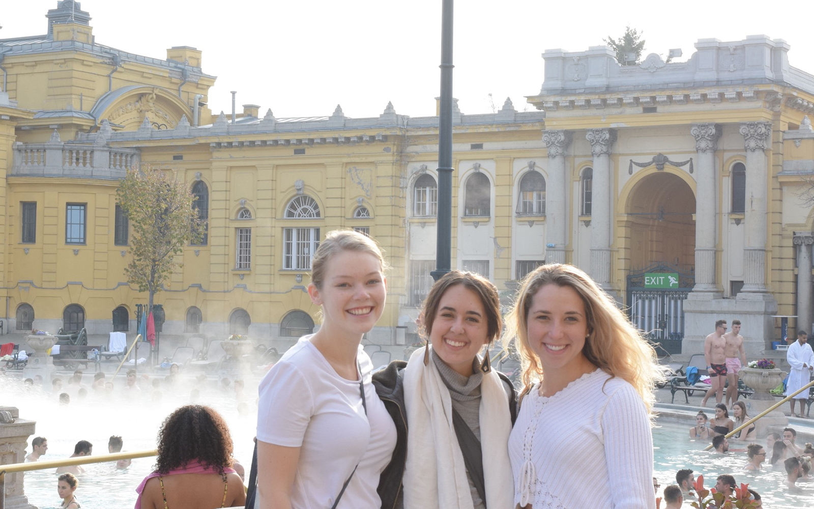 Széchenyi Thermal Bath (Kasia Kolc / UConn School of Business)