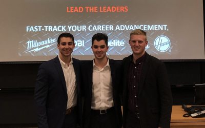 Left to right: Michael Boni, Caleb Saleeby, Kevin Dean