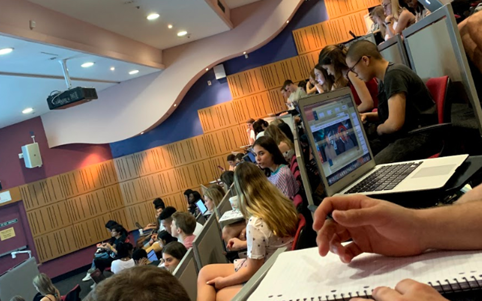 Large Lecture Hall at UNSW (Victoria Myers / UConn School of Business)