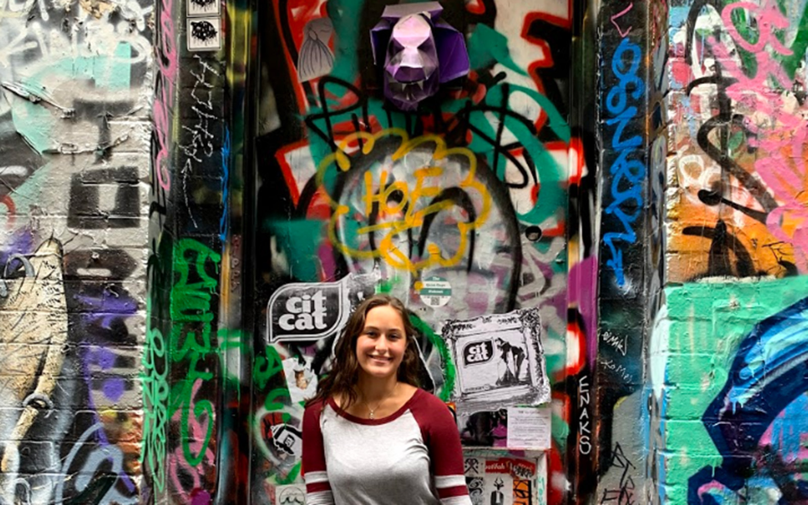 Street Art in Melbourne (Victoria Myers / UConn School of Business)