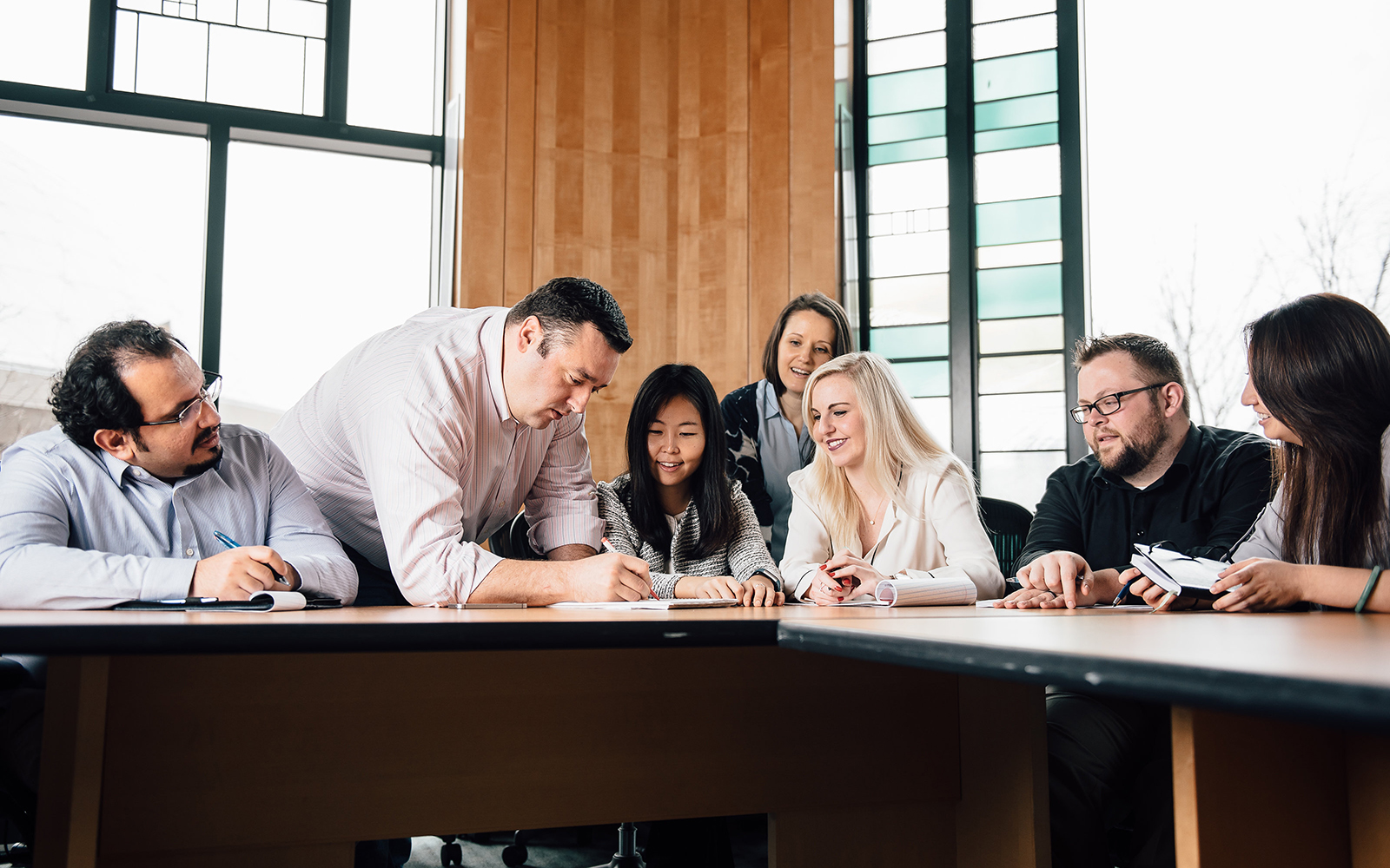 Ph.D. students in UConn's School of Business