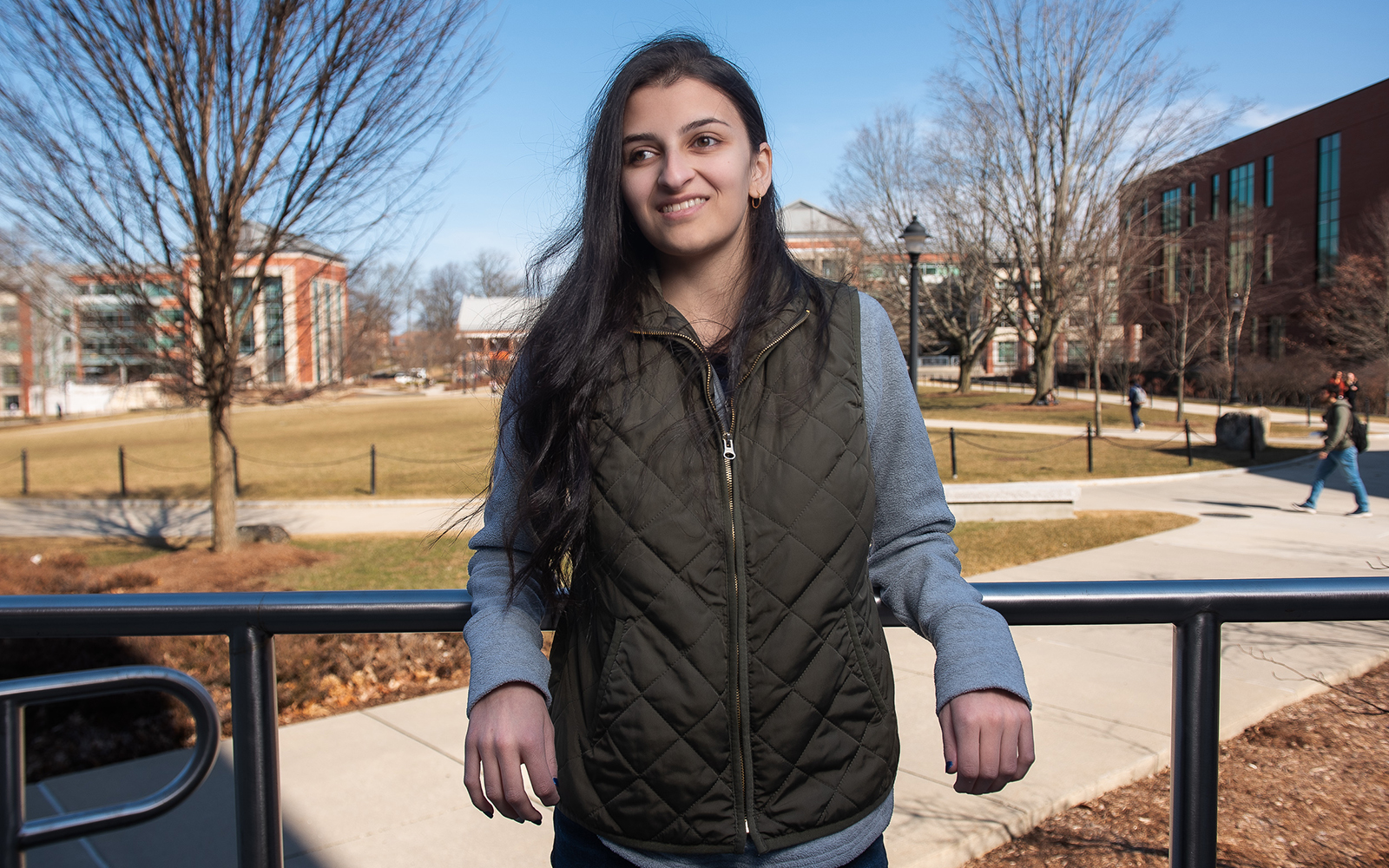 Triple major and University Scholar Shreya Murthy (Nathan Oldham / UConn School of Business)