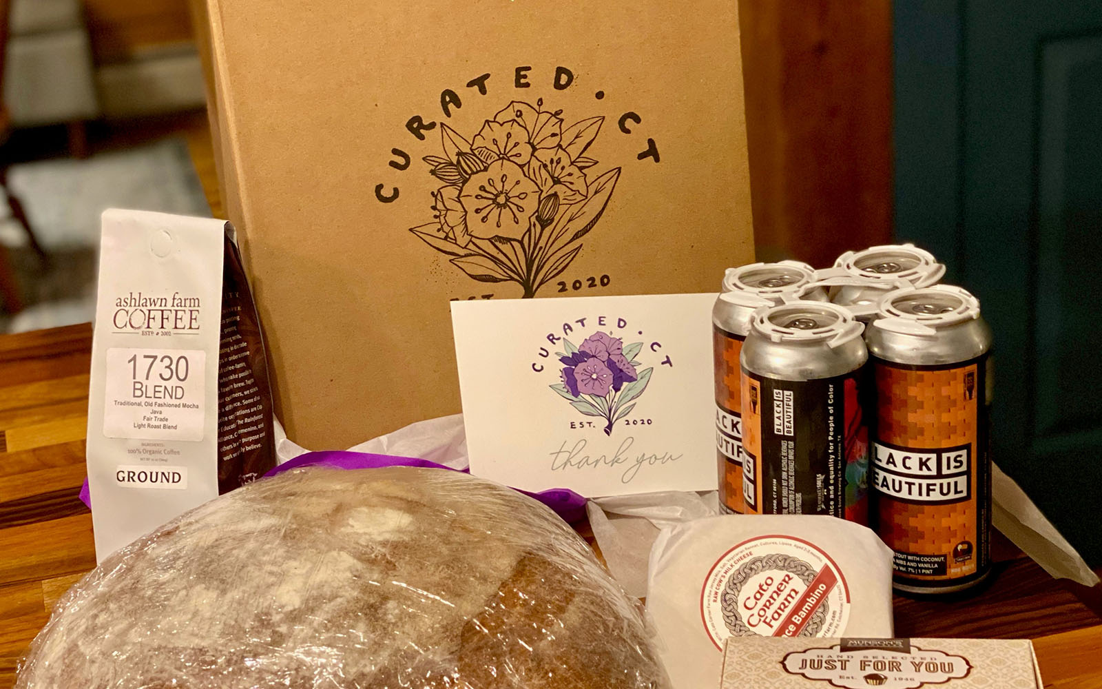 Curated CT provides products from a variety of local sources. Pictured above, is a sample from a previous month. (Contrbuted Photo)