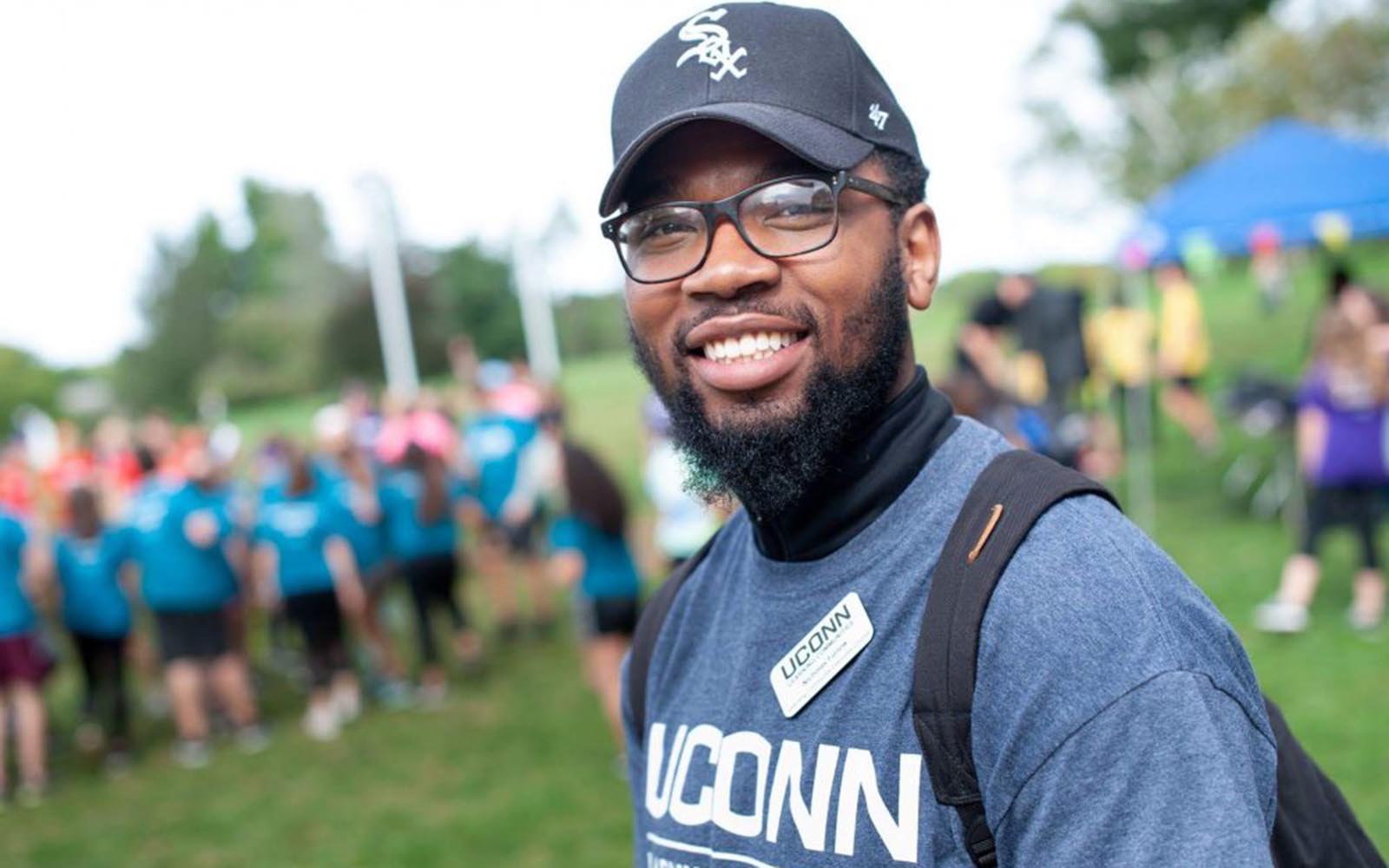 Nicholas Furlow '21 (BUS) says the Travelers EDGE program helped ensure his success at UConn (courtesy of Nicholas Furlow).
