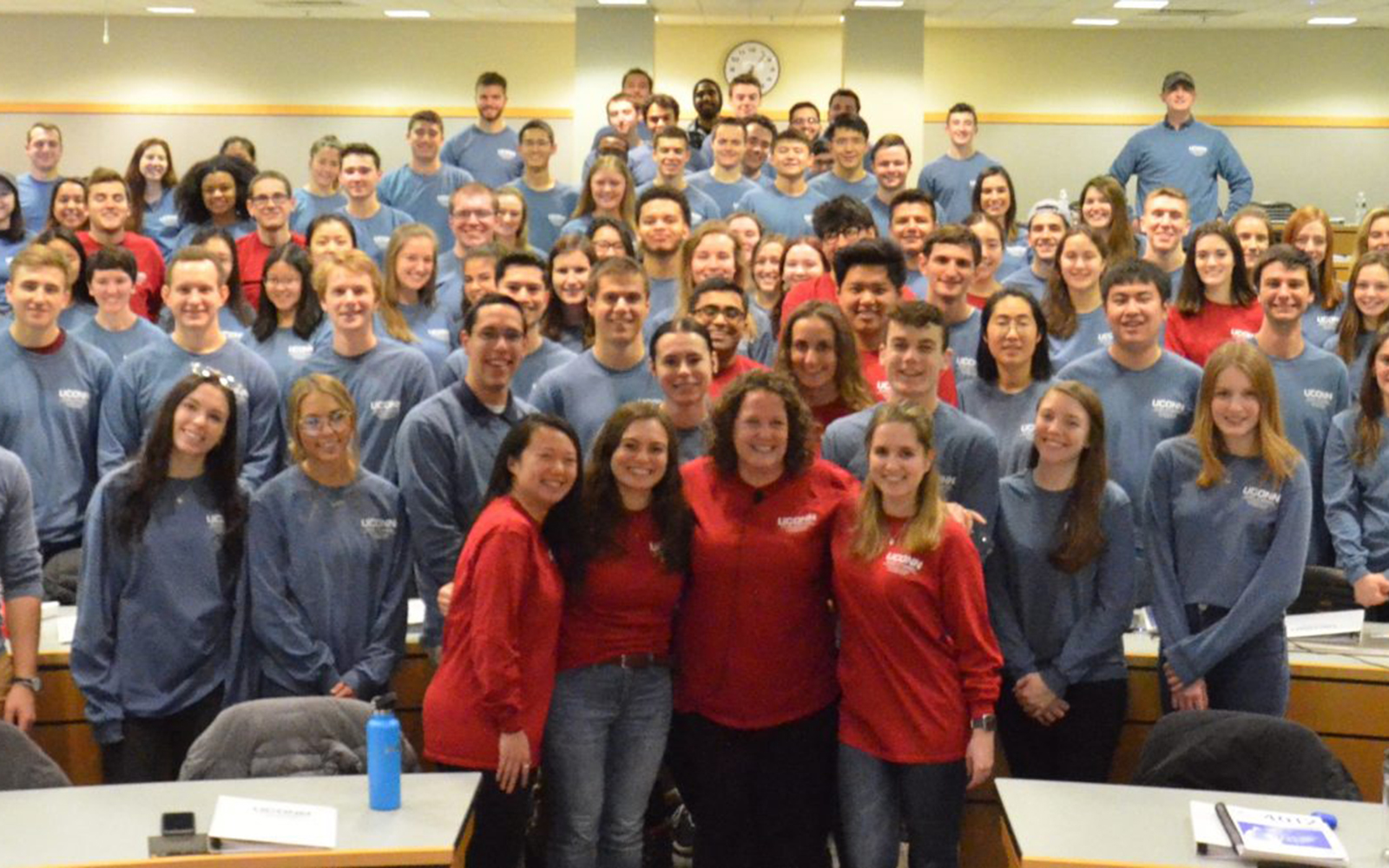 Leanne Adams posing with members of the Volunteer Income Tax Assistance (VITA) in 2019. (Contributed Photo)