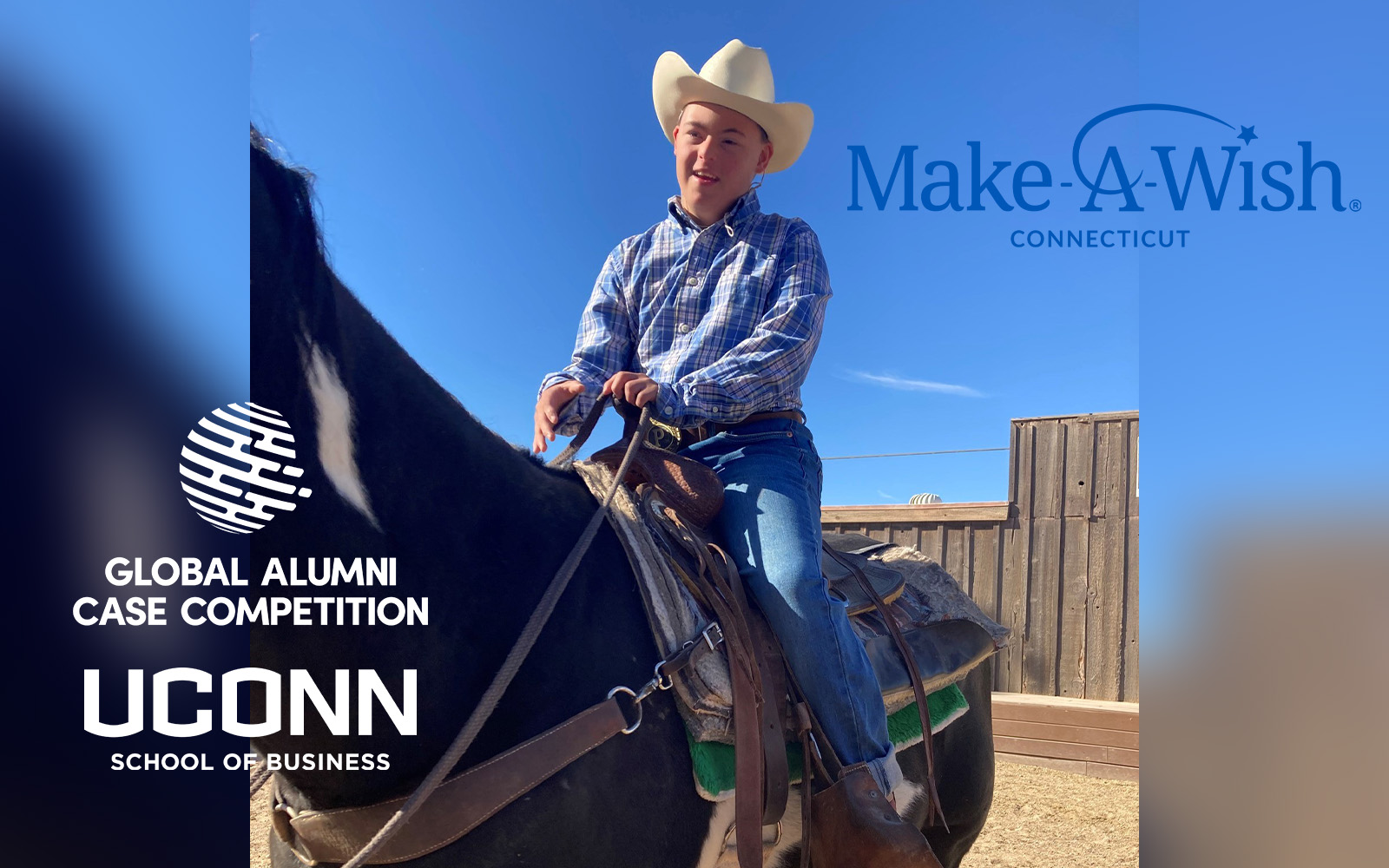 Peter, also known as PJ, is a 15-year-old Connecticut teen who was diagnosed with a rare heart condition at birth. Make-A-Wish Connecticut granted his request to go to a dude ranch with his family, wear a cowboy hat and boots, go horseback riding, see a rodeo, and work with the animals as a rancher. In November, he and his family, traveled to White Stallion Ranch in Arizona to make his dream come true. Photo: Courtesy of Make-A-Wish Connecticut
