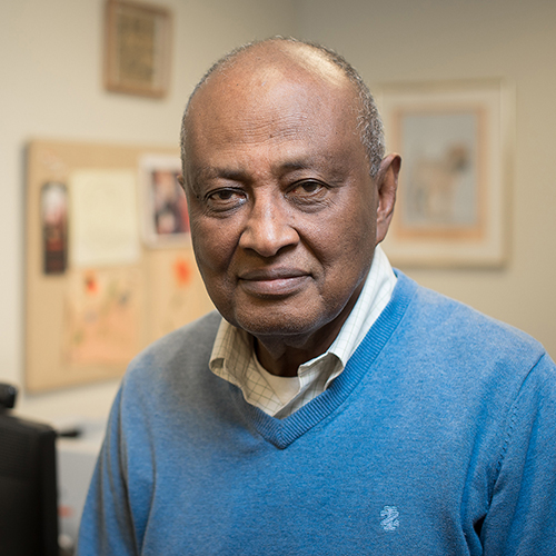 Portrait of Mo Hussein