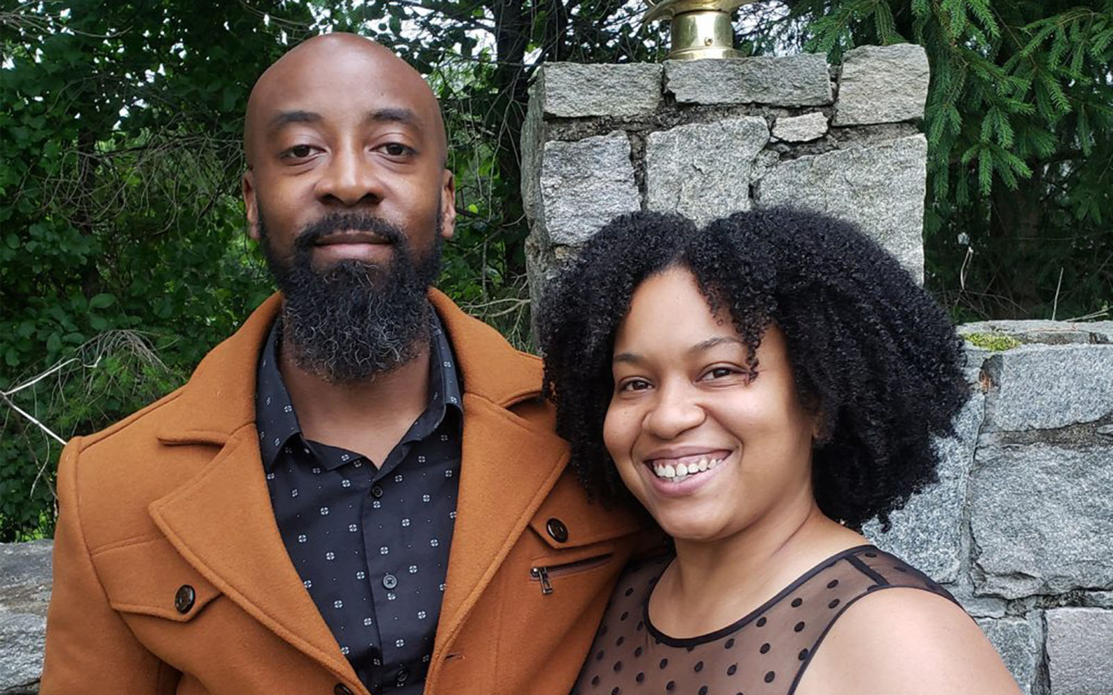 Veteran Mike Brown, pictured above with his wife Sydney Brown, will participate in this year's Entrepreneurship Bootcamp for Veterans at the School of Business. The Browns own a gaming/entertainment/craft venue in New Haven called ThirdSpace Arcade Lounge and are eager to learn how to grow the business
